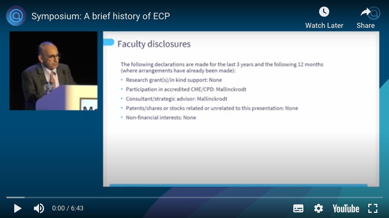 Symposium: A Brief History of ECP