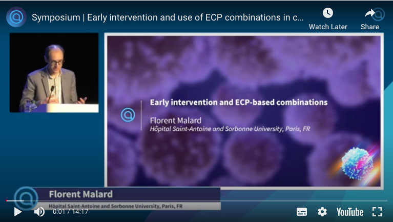 Symposium: Early Intervention and Use of ECP Combinations